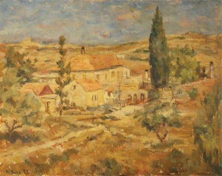 Houses Near Jerusalem, 1937