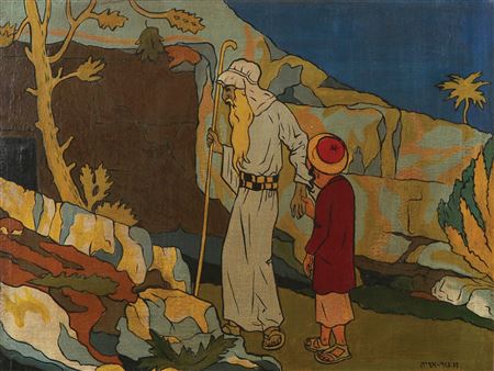 Isaac's Binding by Meir Gur-Arie - Auction record, sale price, and art valuation. Compare with similar artists and explore comparable artworks.