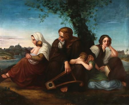 Jews Mourning in Babylonian Exile, 1868