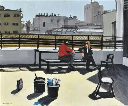 Bezalel Roof, 2016 by Olga Kundina - Auction record, sale price, and art valuation. Compare with similar artists and explore comparable artworks.