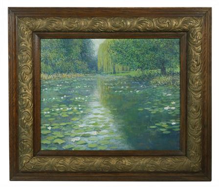Lily Pond, lawn to right