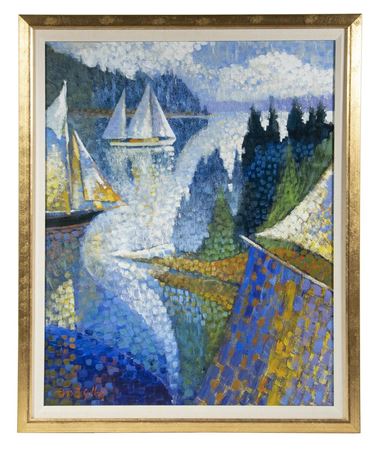 Sample artwork by Imero Gobbatto (1923 - 2010), known for painting - View similar artists and auction records
