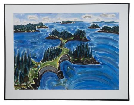 "Flying Over the Islands, 11-19-92"