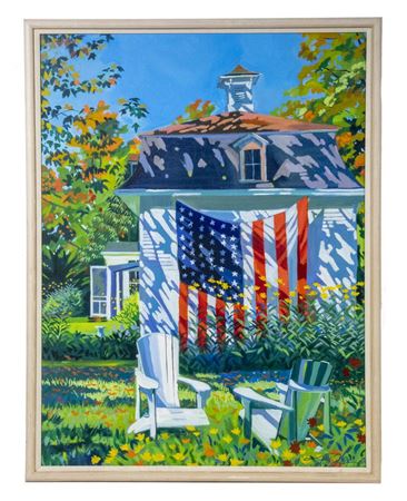 Sample artwork by Jill Hoy (Born 1954), known for painting - View similar artists and auction records