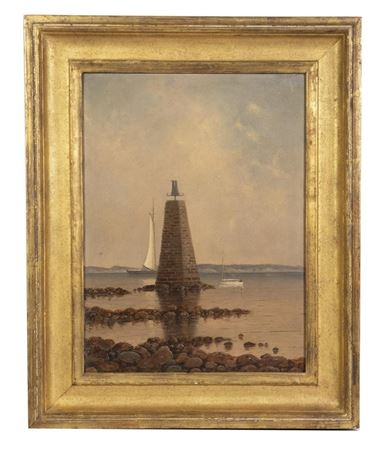"Lighthouse, Bar Harbor, Maine"