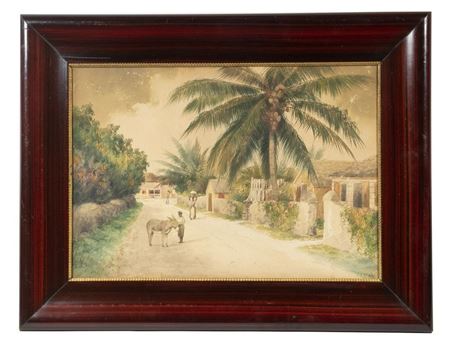 Hartwell Leon Woodcock - artist photo for art wanted listing (Nassau, Bahamas)