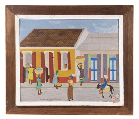 "Va et Vient des marchandes, Cap-Hatien" (Coming and Going of the Merchants)