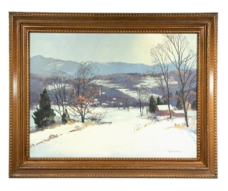 Stowe, Vermont, from the Road to Stowe Hollow