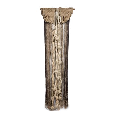 CHUTE DE NŒUDS, 1974 by Maria Tapta - Auction record, sale price, and art valuation. Compare with similar artists and explore comparable artworks.