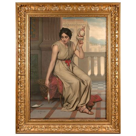 Sample artwork by Edouard Jolin (1817 - 1892), known for painting - View similar artists and auction records