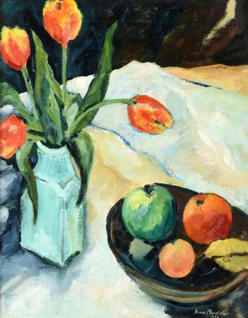 ''Four Tulips"