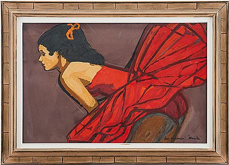 Marika by Lars Norrman - Auction record, sale price, and art valuation. Compare with similar artists and explore comparable artworks.