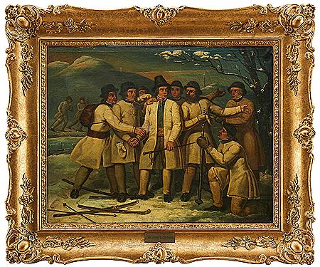 Gustaf och skidlöparne by Carl Johan Sjostrand - Auction record, sale price, and art valuation. Compare with similar artists and explore comparable artworks.