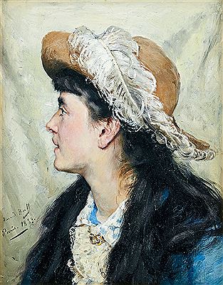 A young Parisian woman