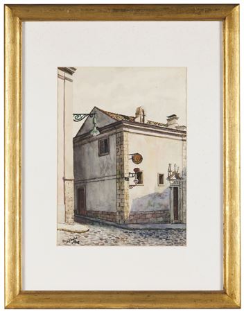 A church facade