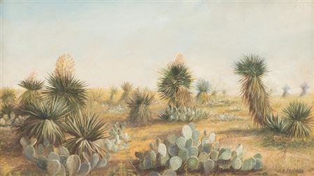 Yucca and Prickly Pear