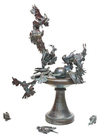 "Fountain of Peace", 1985 by Sandy Scott - Auction record, sale price, and art valuation. Compare with similar artists and explore comparable artworks.