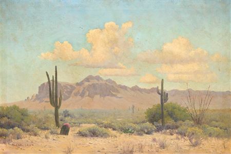 West Texas by Alice Chilton - Auction record, sale price, and art valuation. Compare with similar artists and explore comparable artworks.