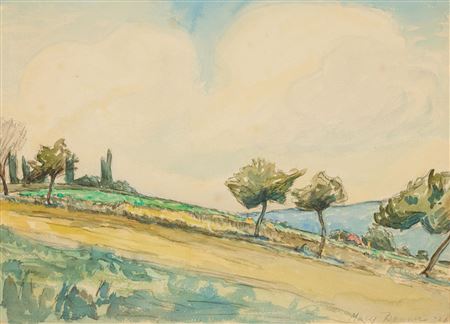 Provincial French Landscape, 1926