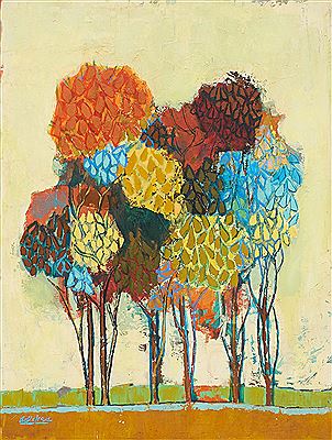 "Spring Trees", 1974