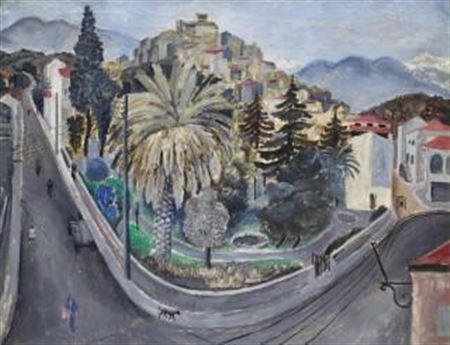 View of Cagnes-sur-Mer, France