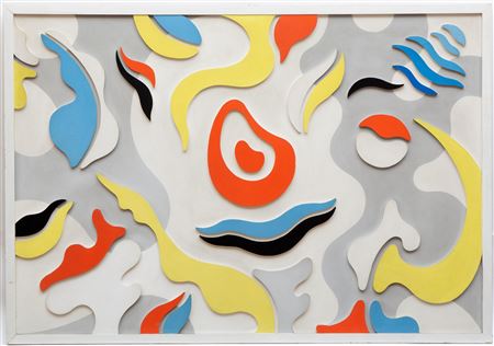 Compositie No. 30 (Composition No. 30) by Jaap Mooy - Auction record, sale price, and art valuation. Compare with similar artists and explore comparable artworks.