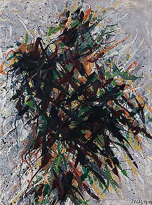 "Bouquet of autumn leaves