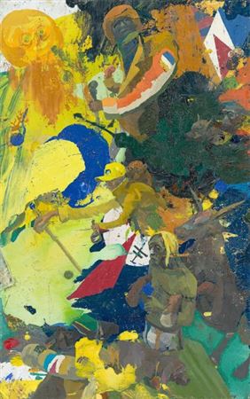 "Giants". 2006 by Peter Stauss - Auction record, sale price, and art valuation. Compare with similar artists and explore comparable artworks.