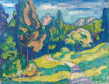 ”Landschaft”. 1912 by Walter Helbig - Auction record, sale price, and art valuation. Compare with similar artists and explore comparable artworks.
