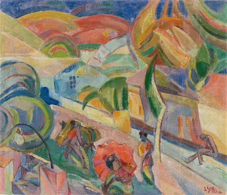 ”Strasse in Sevilla”. 1924
