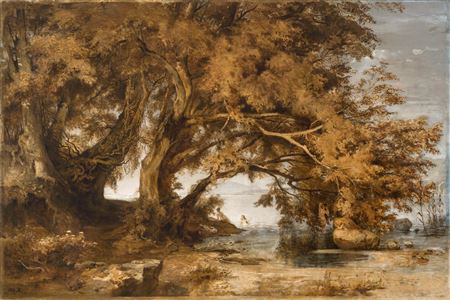 LINDEN GROVE ON FRAUENCHIEMSEE. 1878 by Emil Lugo - Auction record, sale price, and art valuation. Compare with similar artists and explore comparable artworks.