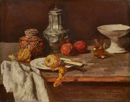 Sample artwork by Carl Schuch (1846 - 1903), known for painting - View similar artists and auction records