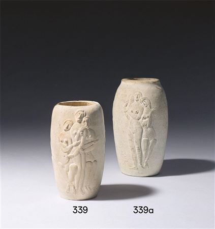 ”Drei weibliche Paare II (Vase)”. Circa 1913 by Moissey Kogan - Auction record, sale price, and art valuation. Compare with similar artists and explore comparable artworks.