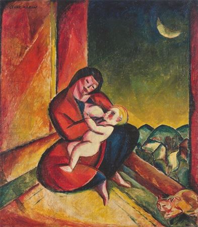 ”Madonna”. Circa 1917