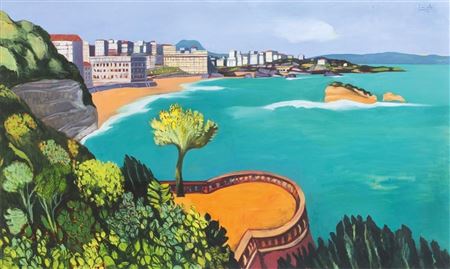 Sample artwork by Dietmar Lemcke (1930 - 2020), known for painting - View similar artists and auction records