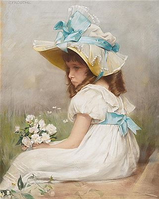 Dreaming girl.