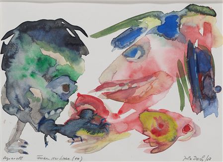 "Farben der Liebe (14)" by Jula Dech - Auction record, sale price, and art valuation. Compare with similar artists and explore comparable artworks.