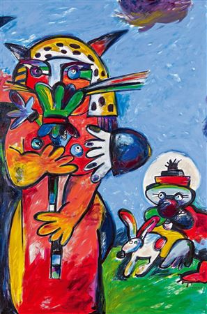 "Braut und Bräutigam (Diptych) by Otmar Alt - Auction record, sale price, and art valuation. Compare with similar artists and explore comparable artworks.