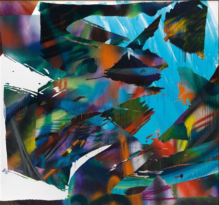 Untitled by Katherina Grosse - Auction record, sale price, and art valuation. Compare with similar artists and explore comparable artworks.