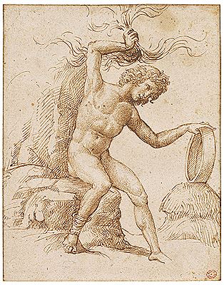 Sample artwork by Marcantonio Raimondi (c.1480 - c.1527), known for engraving - View similar artists and auction records