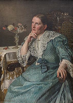 Portrait of the Wife of the Artist.