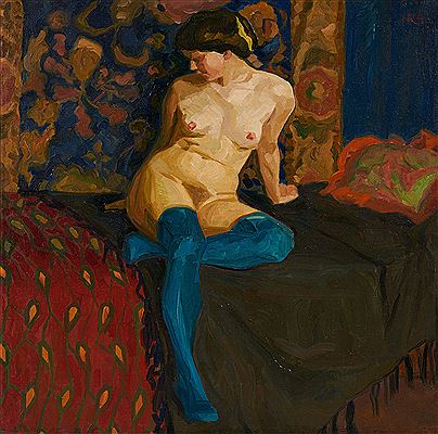 Boudoir Scene.