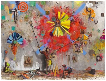 Stück Hirn by Jonas Burgert - Auction record, sale price, and art valuation. Compare with similar artists and explore comparable artworks.