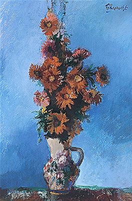 Bouquet of golden flowers