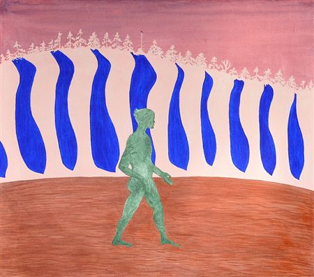 Merging with the landscape