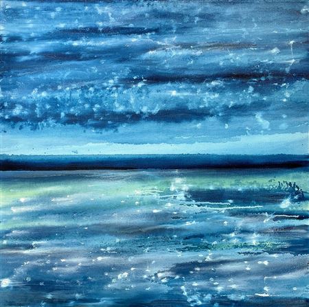 Sea, sky and stars by Kamila Zenata - Auction record, sale price, and art valuation. Compare with similar artists and explore comparable artworks.