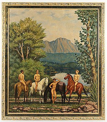 Sample artwork by Rudolf Hause (1877 - 1961), known for painting - View similar artists and auction records
