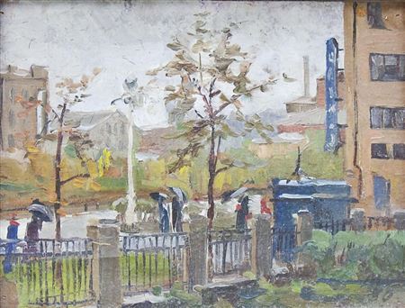 LANDSCHAFTSGEMÄLDE (5) by Mikhail Sapojnikow - Auction record, sale price, and art valuation. Compare with similar artists and explore comparable artworks.
