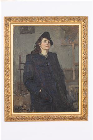 Self-portrait by Tatiana Yablonskaya - Auction record, sale price, and art valuation. Compare with similar artists and explore comparable artworks.