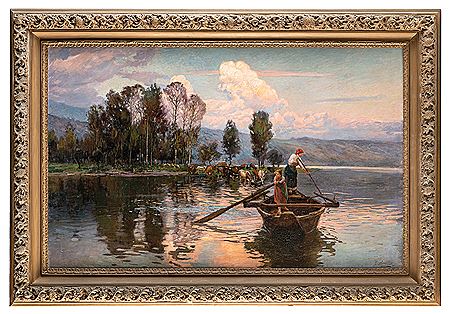 On the bank of the Toce